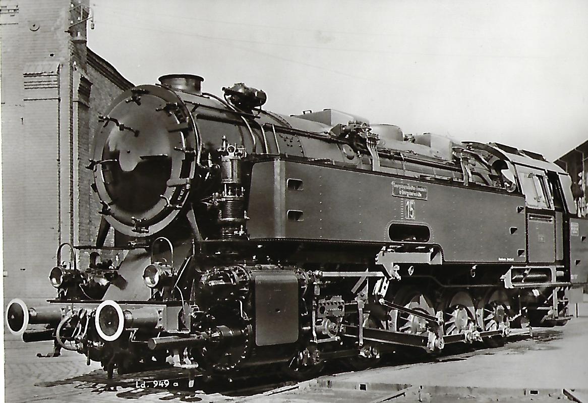 Georgsmarienhütten-Eisenbahn. Lokomotive Nr. 15. Eisenbahn Bestell-Nr. 1192