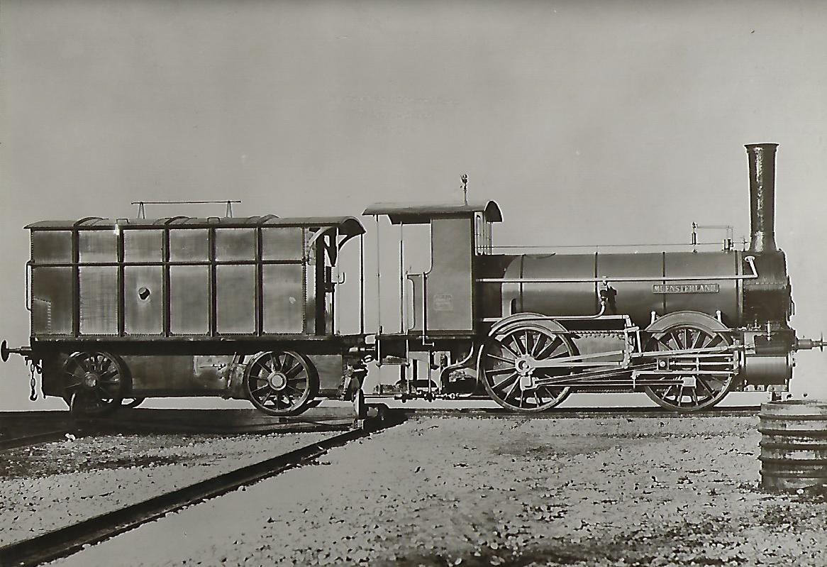 Großherzogl. Oldenburgische Staatseisenbahn. Gemischtzug-Lokomotive Betr.-Nr. 8 „Muensterland“. Eisenbahn Bestell-Nr. 1209