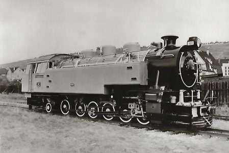 Argentinische Staatsbahn. Reibungs- und Zahnrad-Tenderlokomotive Serie E. 24. Eisenbahn Bestell-Nr. 1230