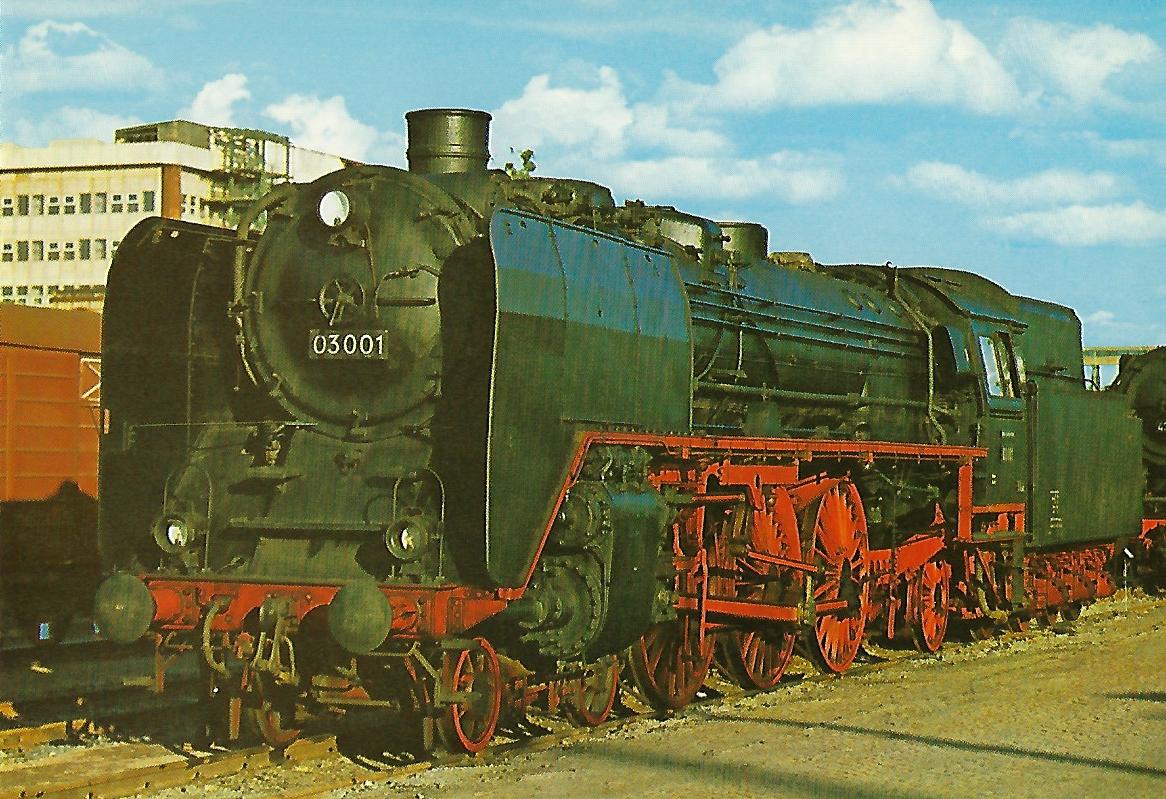 DR Schnellzug-Lokomotive 03 001. Eisenbahn Bestell-Nr. 1233