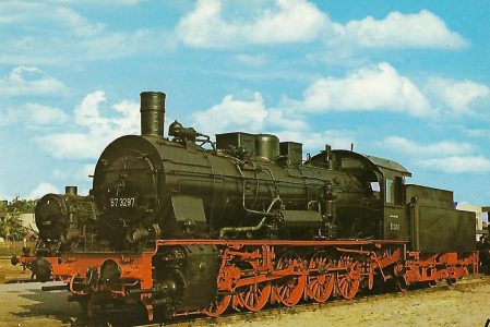 DR Güterzug-Lokomotive 57 3297. Eisenbahn Bestell-Nr. 1235