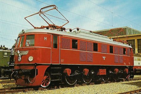 Schnellzug-Lokomotive E 19 01. Eisenbahn Bestell-Nr. 1236