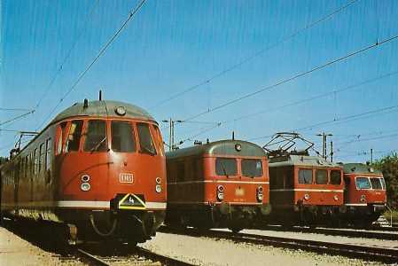 DB BR 430, BR 465, BR 426, BR 517. Eisenbahn Bestell-Nr. 1239