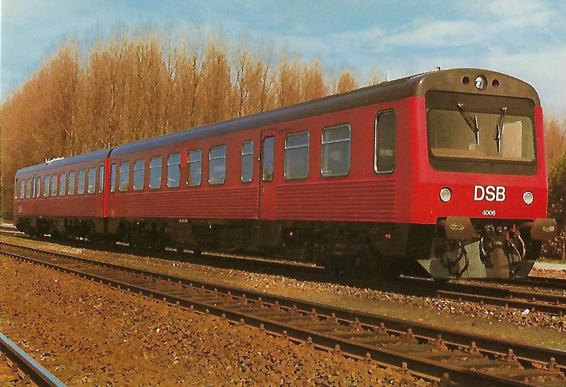 Dänische Staatsbahnen DSB MR 4006. Eisenbahn Bestell-Nr. 1251