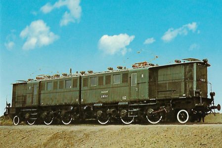 DR Güterzug-Lokomotive E 95 02. Eisenbahn Bestell-Nr. 1262