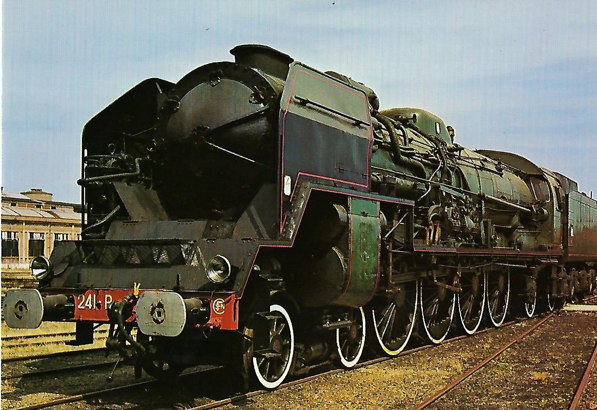 Französische Staatsbahnen Est 241 Schnellzug-Lokomotive SNCF 241 P. Eisenbahn Bestell-Nr. 1286