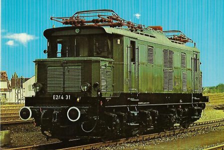 Lokomotive E 244 31 der Deutschen Bundesbahn. Eisenbahn Bestell-Nr. 5146