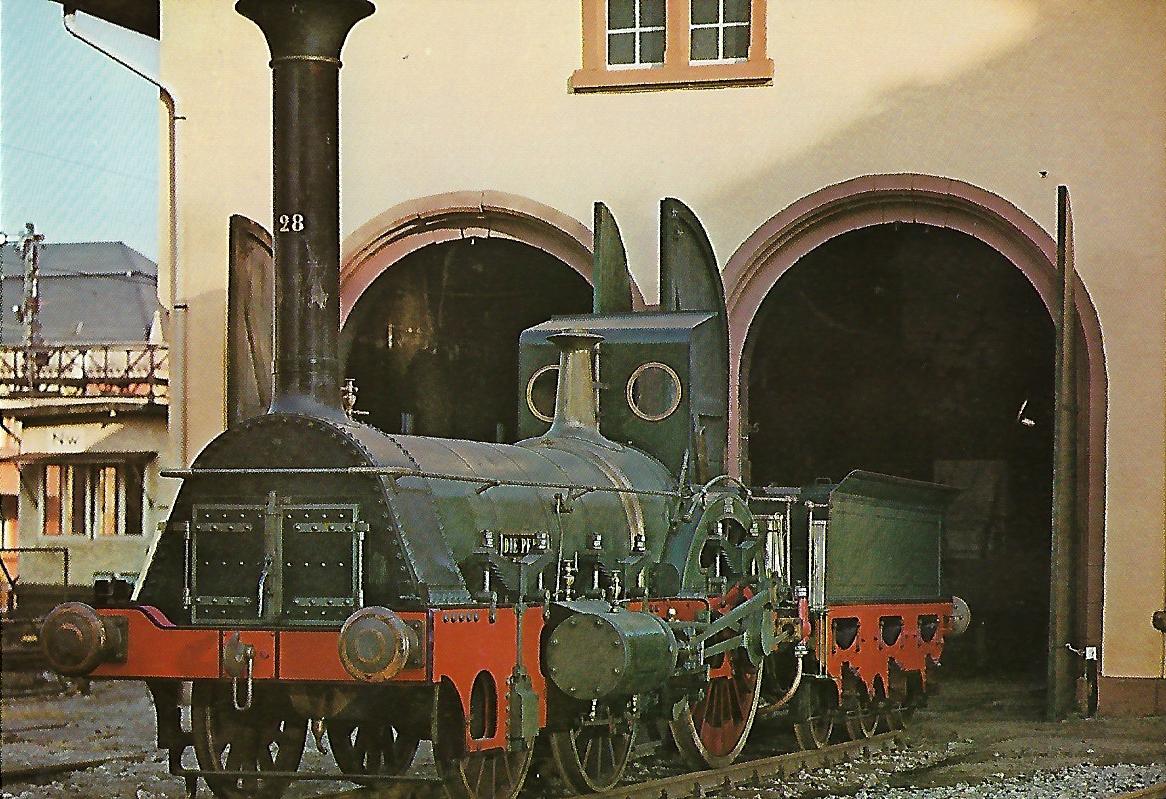 Lokomotive Nr. 28 der Pfalzbahn. Eisenbahn Bestell-Nr. 5159