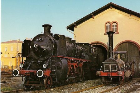 Lokomotiven 18 505 und „Die Pfalz“. Eisenbahn Bestell-Nr. 5160