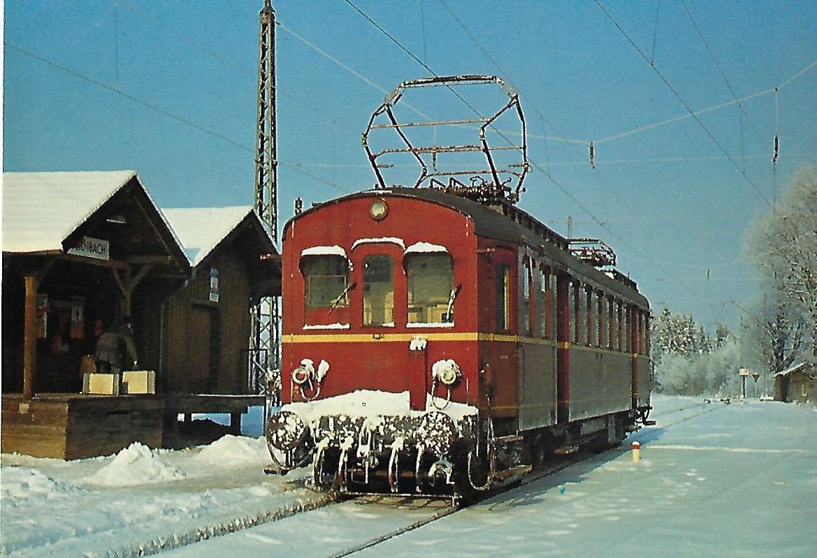 ET 90 03 in Feilnbach. Eisenbahn Bestell-Nr. 5201