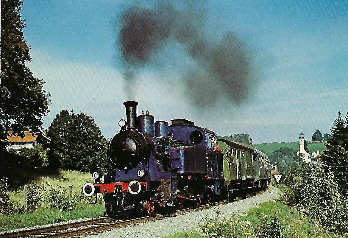 Tegernseebahn-AG Dampflokomotive Nr. 7, Gmunder Berg. Eisenbahn Bestell-Nr. 10205