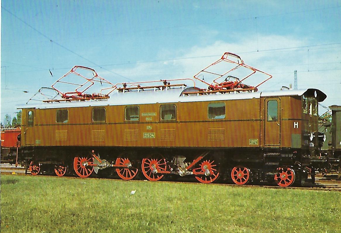 152 034-6 Elektrische Personenzuglokomotive. Eisenbahn Bestell-Nr. 10282