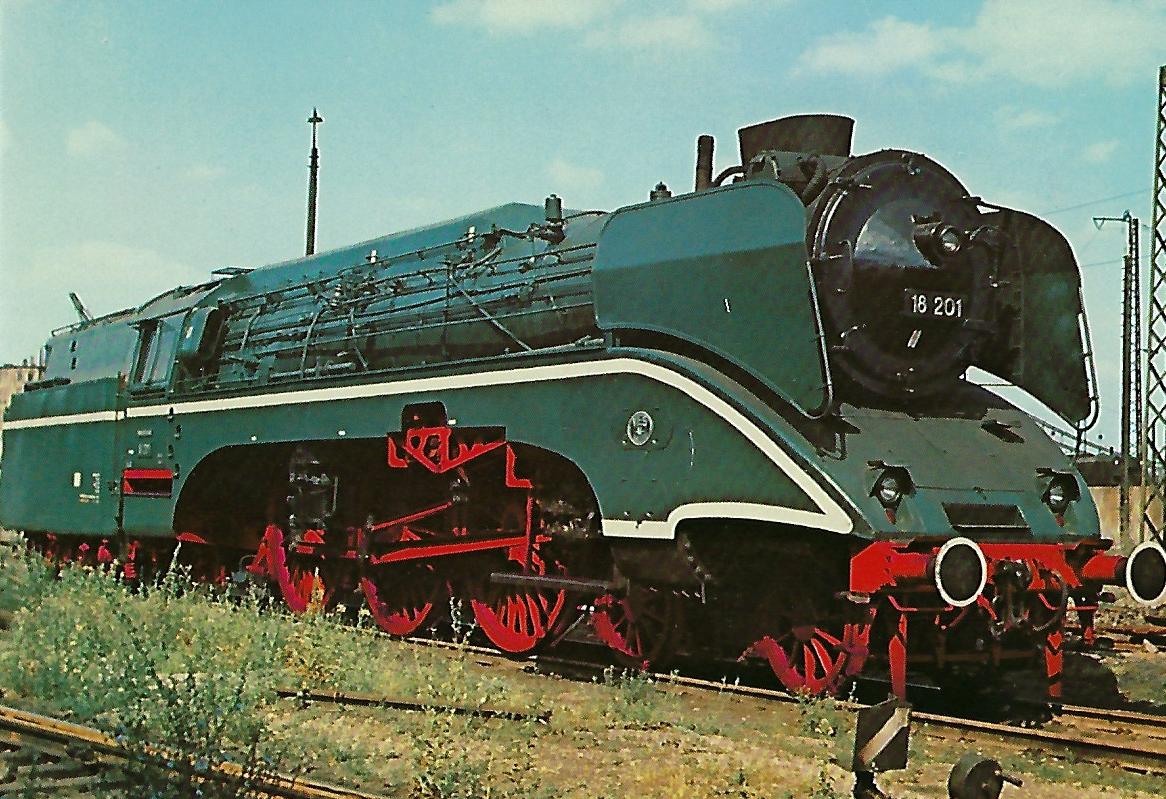 DR 18 201 Schnellzuglokomotive. Eisenbahn Bestell-Nr. 10290
