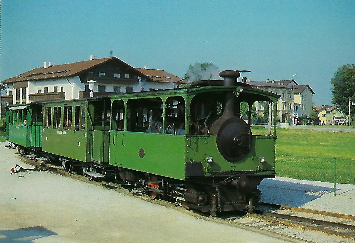 Chiemsee-Bahn. Dampflokomotive Krauss + Co. 1887. Eisenbahn Bestell-Nr. 10316
