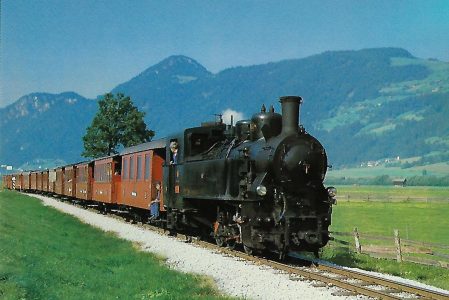 Zillertalbahn, Dampflokomotive Nr. 5 „Gerlos“. Eisenbahn Bestell-Nr. 10319