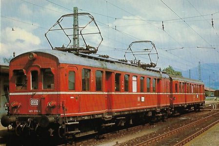 Elektr. Triebwagen 485 019-4. Eisenbahn Bestell-Nr. 10332