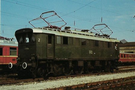E 75 54 Elektr. Personenzuglokomotive. Eisenbahn Bestell-Nr. 10343
