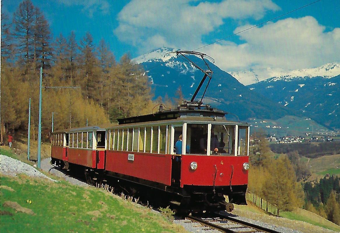 Stubaier-Triebwagen Nr. 4. Eisenbahn Bestell-Nr. 10345