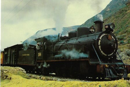 ENAFER Peru,  Dampflokomotive Nr. 104 Hancayo – Hancavelica. Eisenbahn Bestell-Nr. 10370