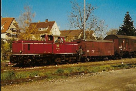 DB, Diesellokomotive 251 902-3 Warthausen – Ochsenhausen. Eisenbahn Bestell-Nr. 10380