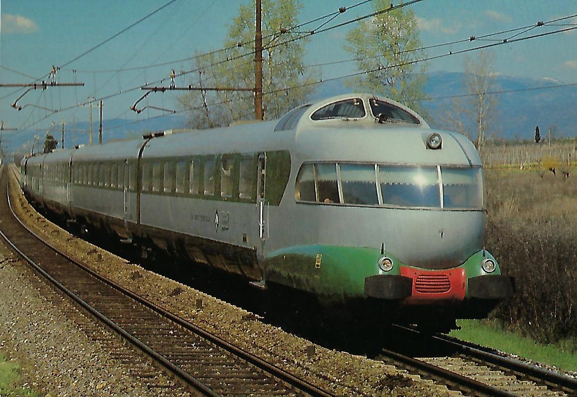 FS ETR 300 sulla linea Firenze – Roma al Maggio 1980. Eisenbahn Bestell-Nr. 10385