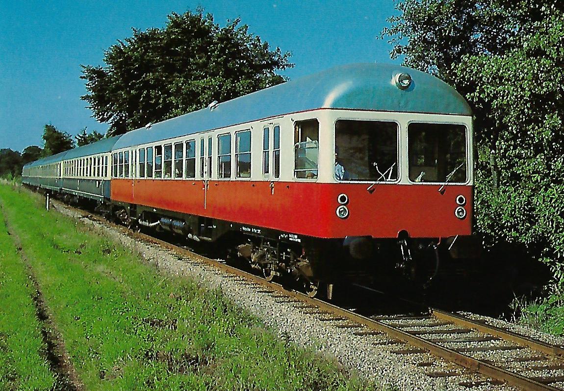NVAG, VT 2 bei Niebüll. Eisenbahn Bestell-Nr. 10403