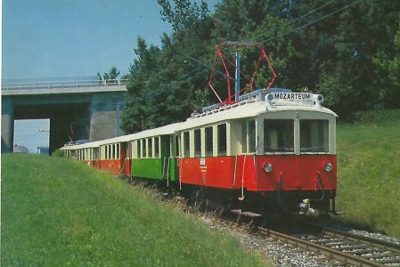 ET 7, 100 Jahre SETG-SVB Lokalbahnen 1886-1986. Eisenbahn Bestell-Nr. 5226