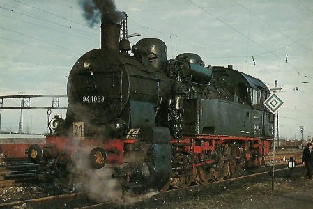 94 1052 (pr. T 16) im Güterbahnhof München-Ost. Eisenbahn Bestell-Nr. 5316