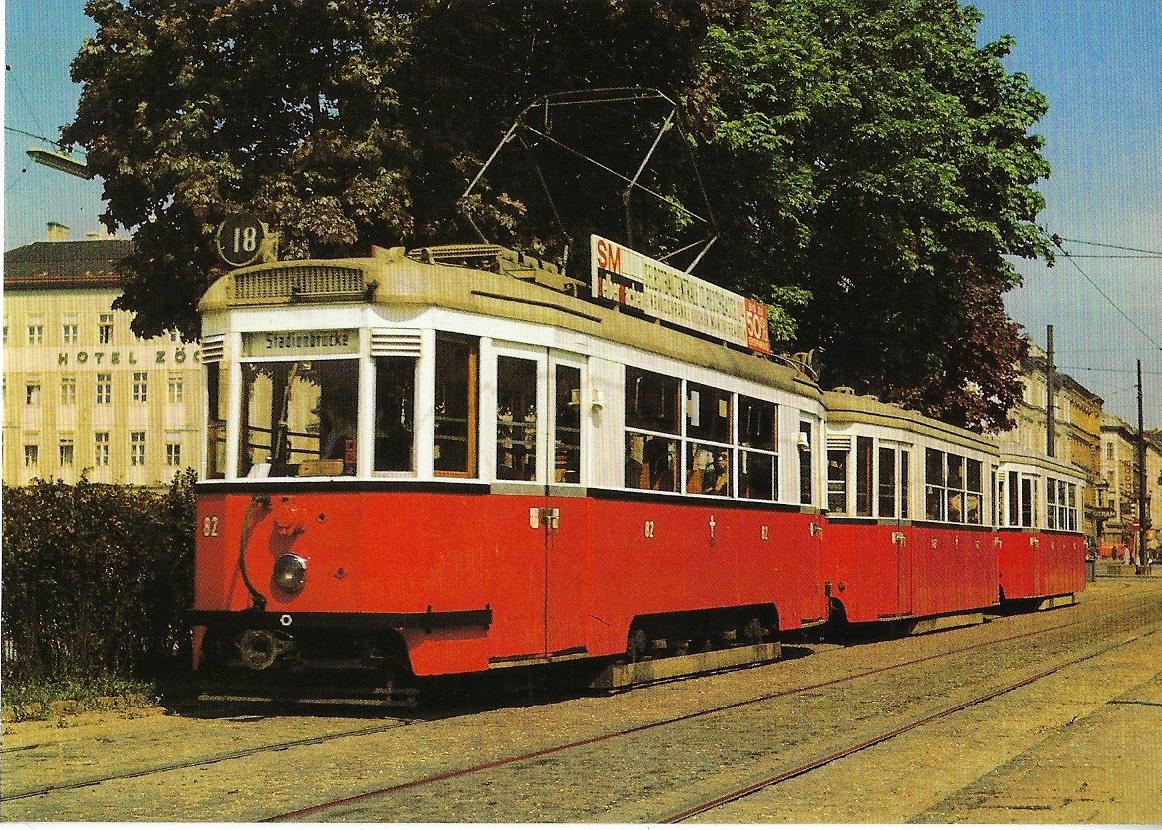 Wiener Verkehrsbetriebe (WVB). Straßenbahn Bestell-Nr. 90654