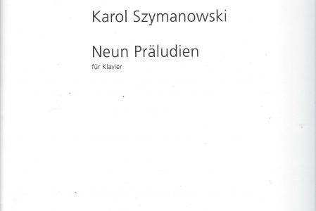 Karol Szymanowski. 9 Préludes. (Noten: Klavier zweihändig)