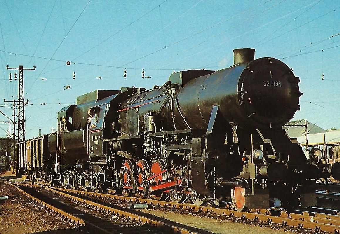 ÖBB Dampflokomotive 52.1198 in Salzburg Hbf. Eisenbahn Bestell-Nr. 10529