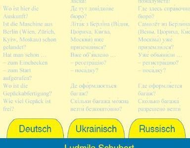 Sprachführer Deutsch-Ukrainisch-Russisch.